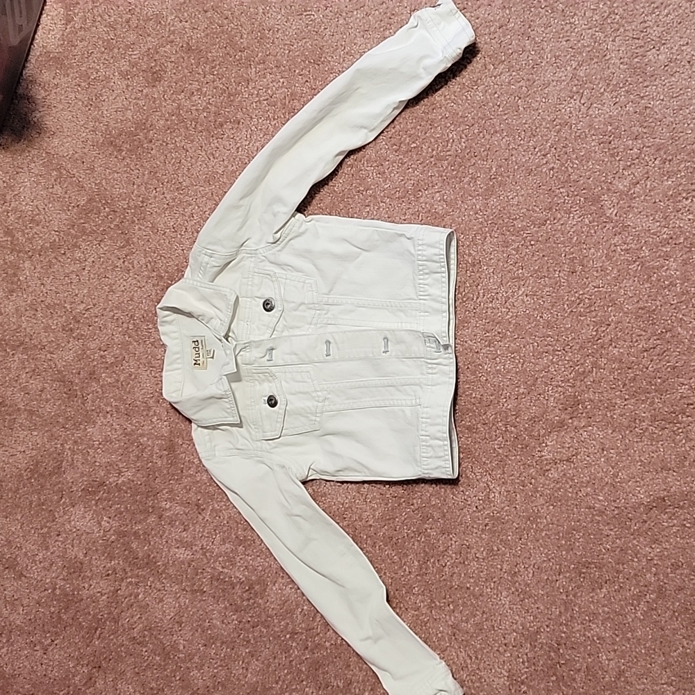 White Jean Jacket (Sold)
